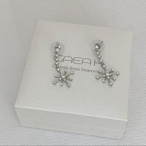 Starburst Swarovski Crystal Earrings
